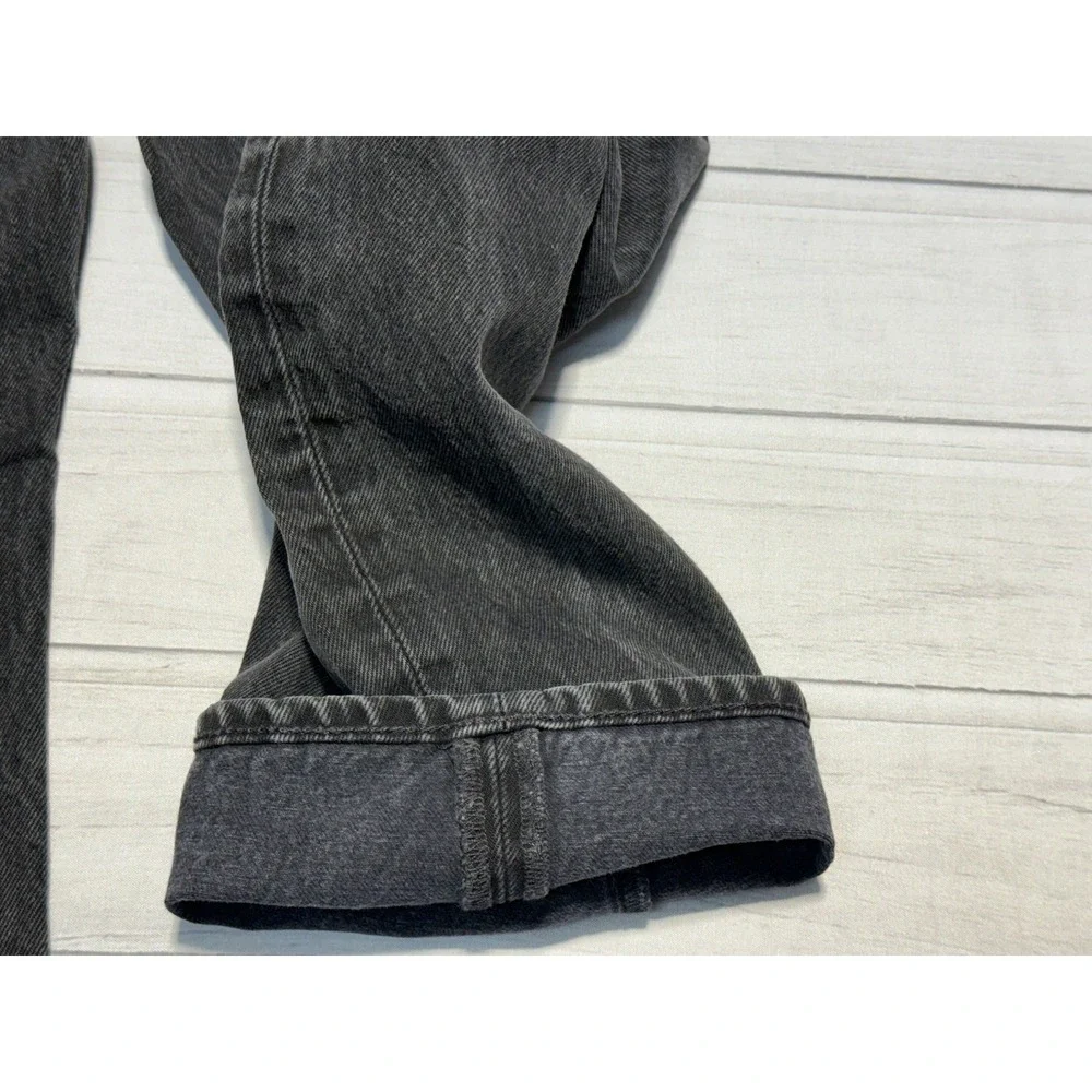 Levis 541 Jeans Mens 38x30 Black White Oak Cone Denim Selvedge Made in USA